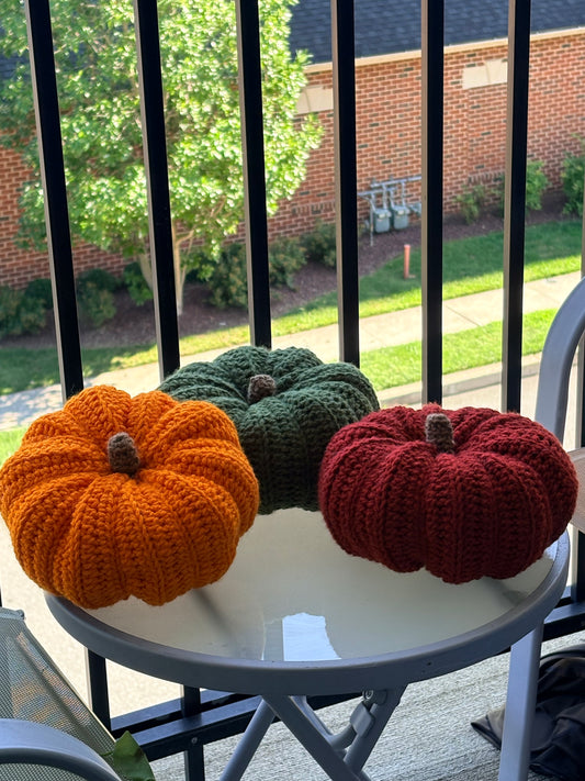 Pumpkin plush