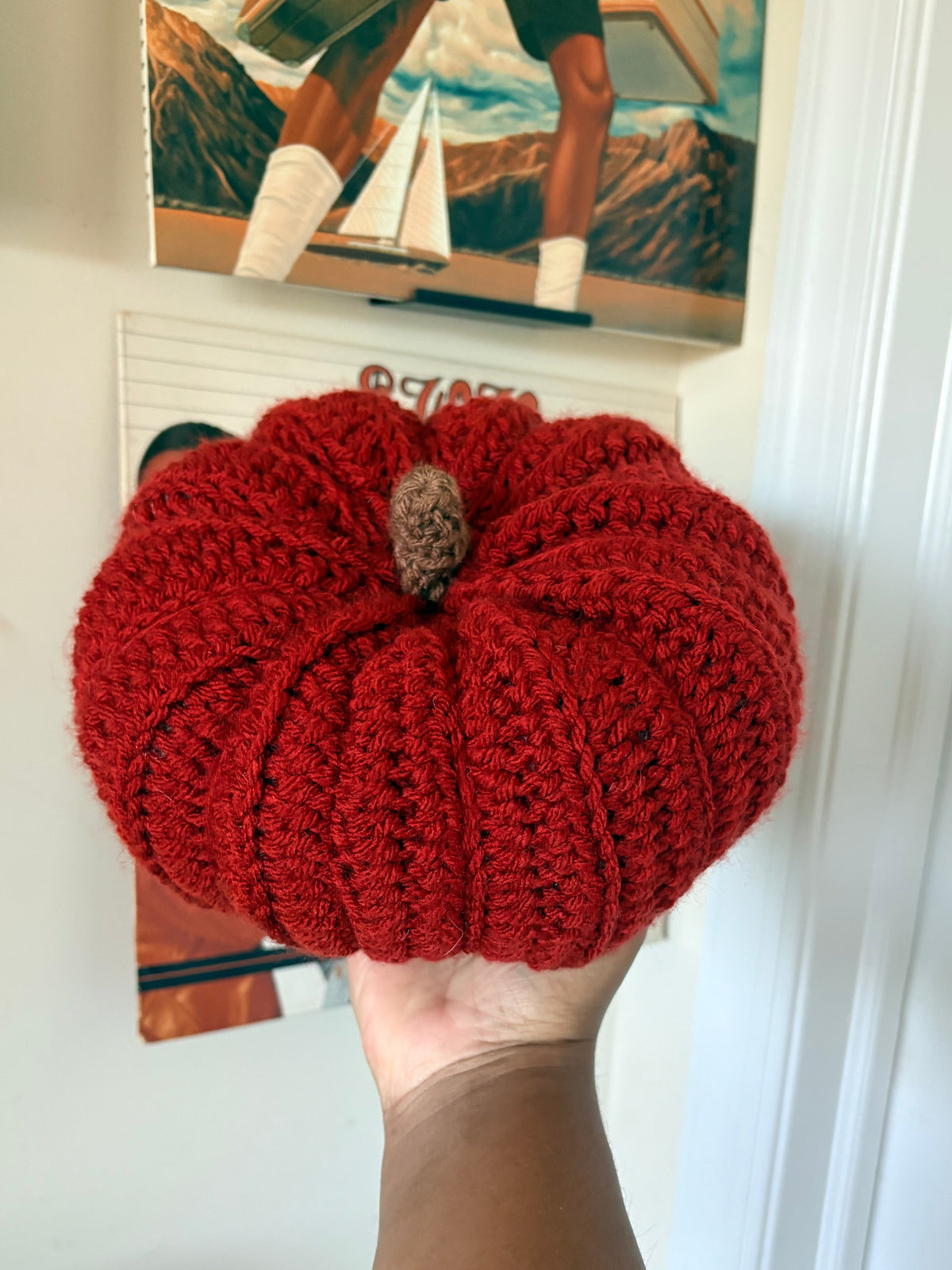 Pumpkin plush