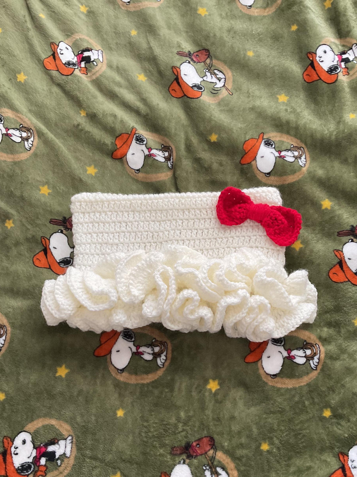 crochet hello kitty hat