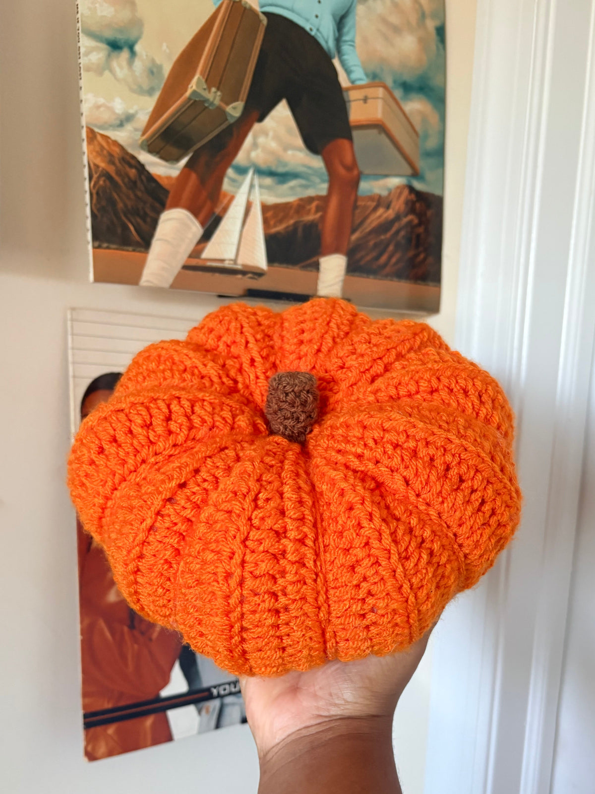 Pumpkin plush